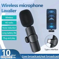 Imported Wireless Lavalier Microphone Audio Video Recording 