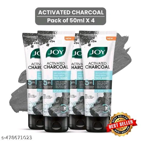 Joy Activitvated Charchoal Face Wash  - 200ml