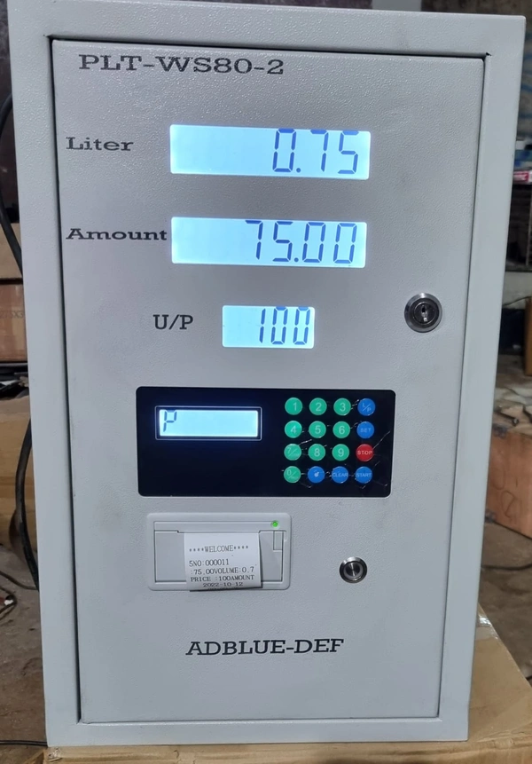 DEF Dispenser White Colour with Printer High Accuracy, Heavy Duty (Without LM)