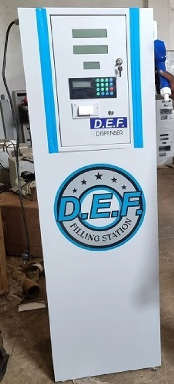 DEF Dispenser White Colour with Printer High Accuracy, Heavy Duty Big Size (Without LM)