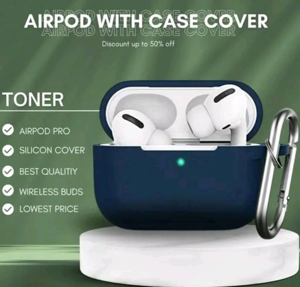 Bluetooth Airpods with Case Cover