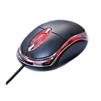 M01 USB Wired Mouse Minimum 5-Pc - Black