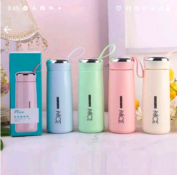 400ML Glass Nice Bottle Minimum 80 Qty