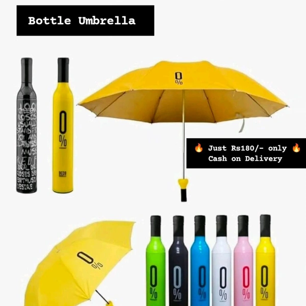 Bottle Umbrella  - White