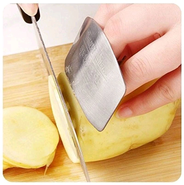 Stainless Steel Finger Guard - Gray