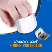 Stainless Steel Finger Guard - Gray