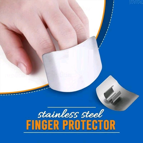 Stainless Steel Finger Guard - Gray