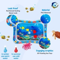 Tummy Time Baby Water Play Mat