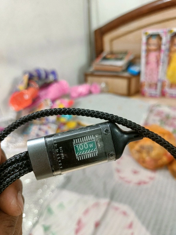 3 in 1 Metal Cable 100W - Black