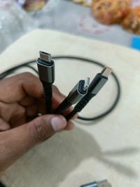 3 in 1 Metal Cable 100W - Black