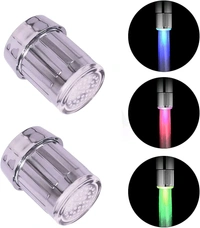 Multi Colour LED Changing Faucet Lamp