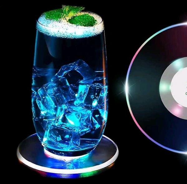 Colourful LED Coaster Stand