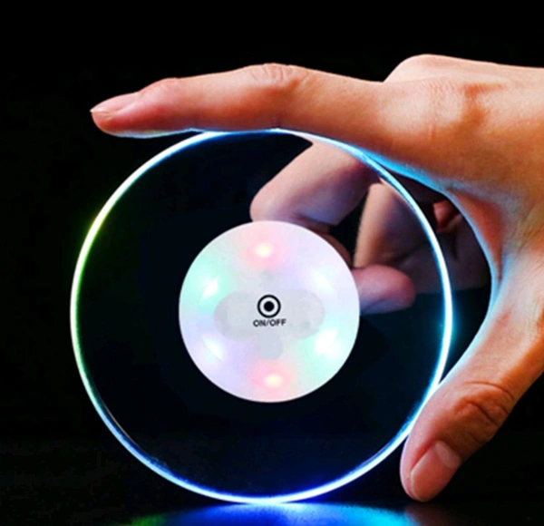 Colourful LED Coaster Stand