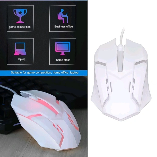 Colourful Wired Mouse