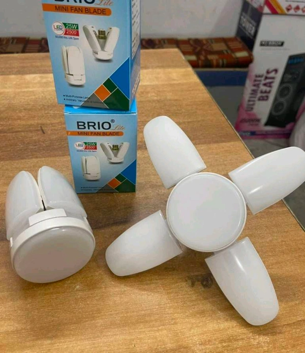 Mini Fan Blade LED Bulb