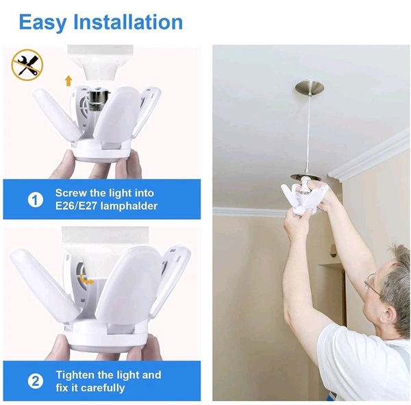 Mini Fan Blade LED Bulb