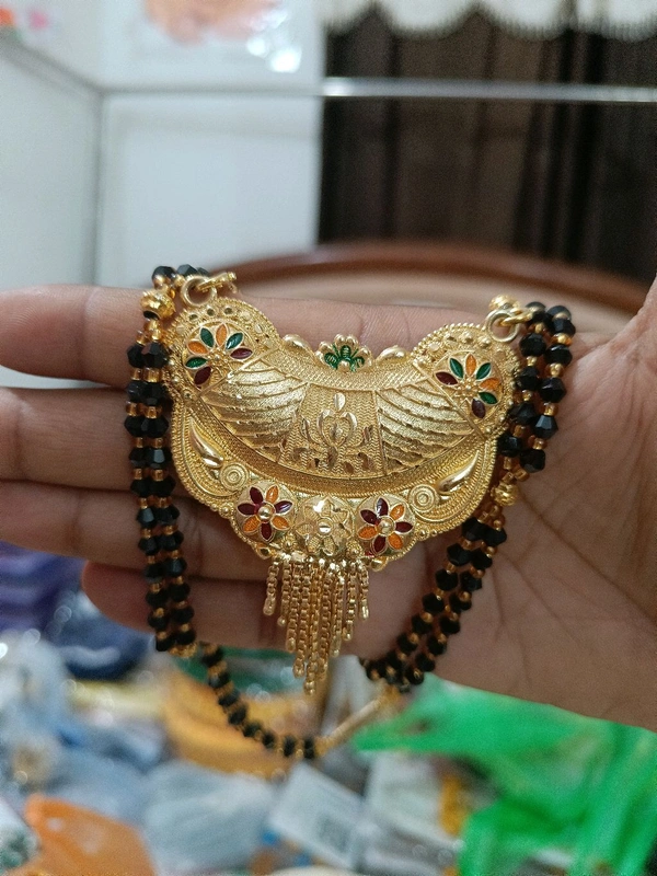 Fancy Mangalsutra  - Gold, Free Size