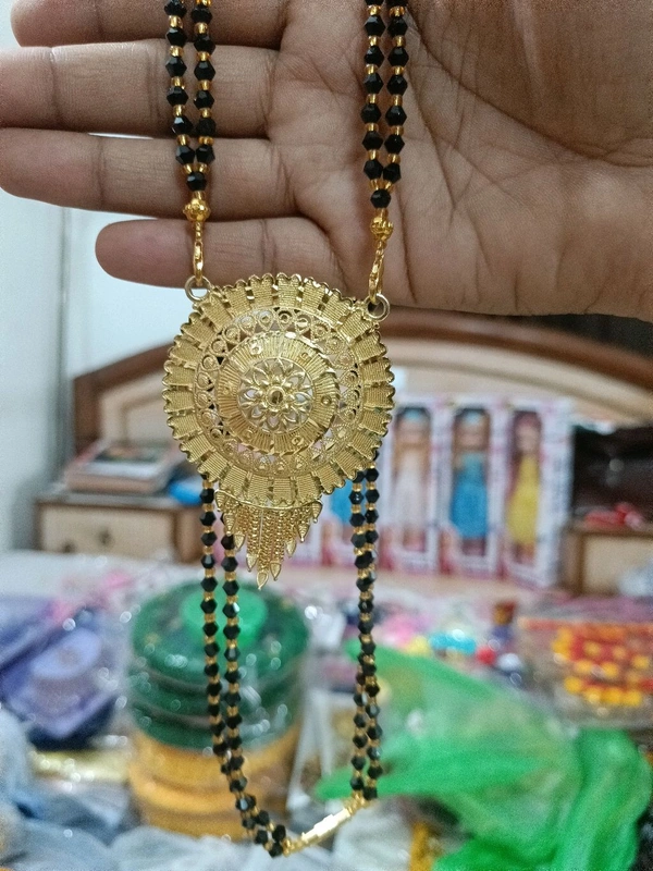 Fancy Mangalsutra  - Gold, Free Size