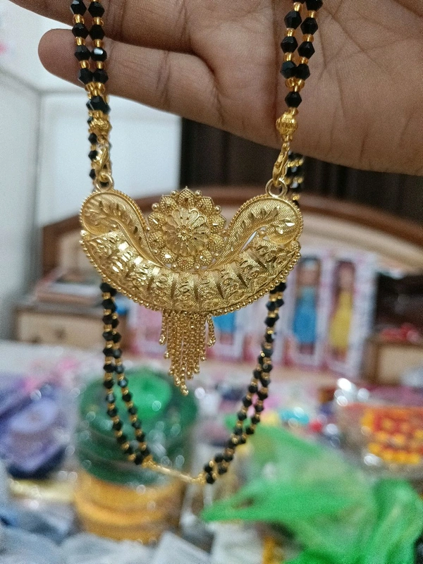 Fancy Mangalsutra  - Gold, Free Size