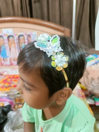 Fancy Hair Band - Free Size, Mercury