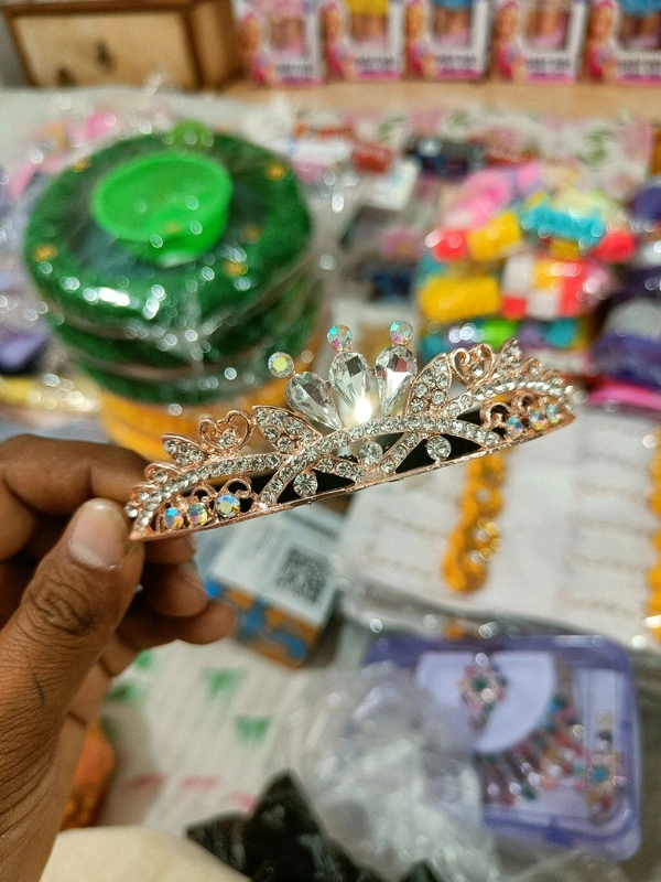 Fancy Hair Band - Free Size, Peach