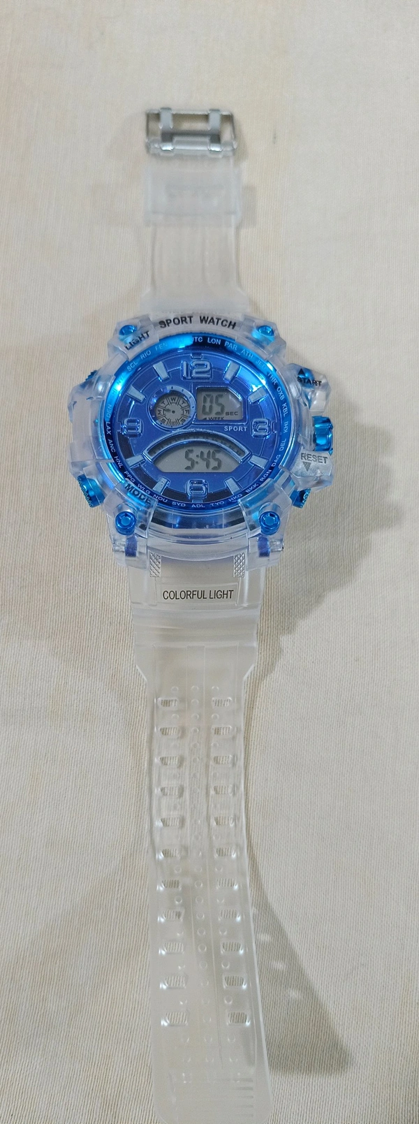 Sports Waterproof Watch - Royal Blue