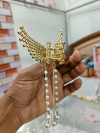 Fancy Hair Clips - Gold