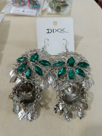 Fancy Earrings  - Teal