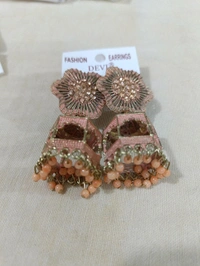 Fancy Earrings  - Tickle Me Pink