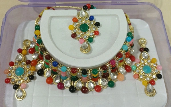 Multicolour Necklace Set