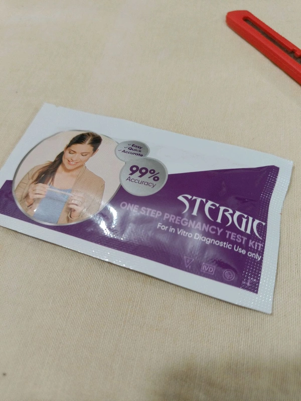 Pregnancy Test Kit  - Electric Violet, 10 pcs