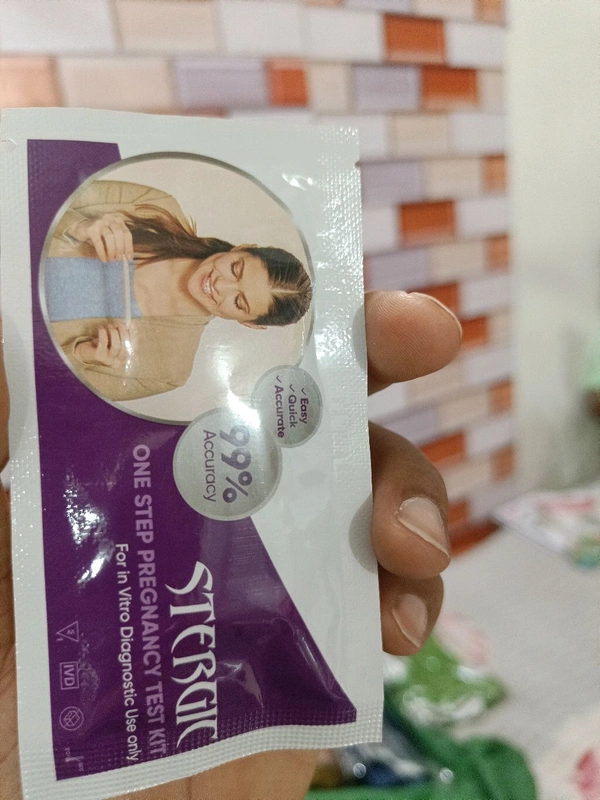 Pregnancy Test Kit  - Electric Violet, 10 pcs
