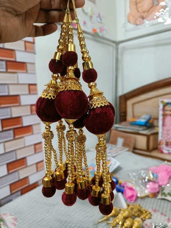 Blouse Latkan - Maroon