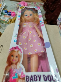 Baby Doll - 1 foot, Pink Lace