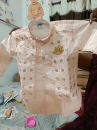 Georgette 3 Piece Suit - Pink, 4-5 Years