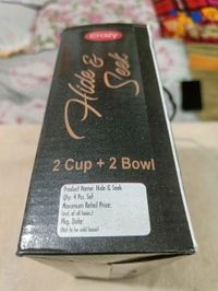 Hide & Seek 2 Bowl + 2 Cup