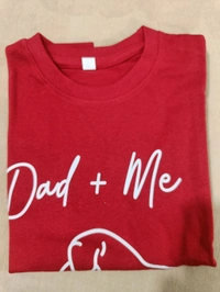 Cotton T-shirt  - 4-5 Years, Red