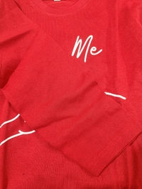 Cotton T-shirt  - 4-5 Years, Red
