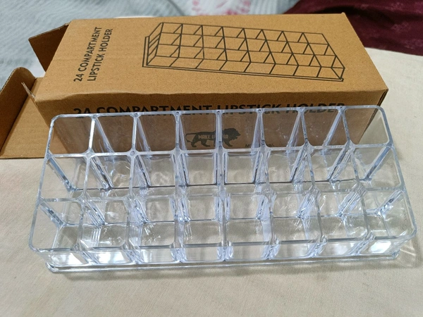 Acrylic Lipstick Holder - 24 pcs holder