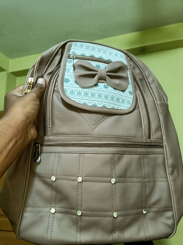 Girls College Bag - Martini