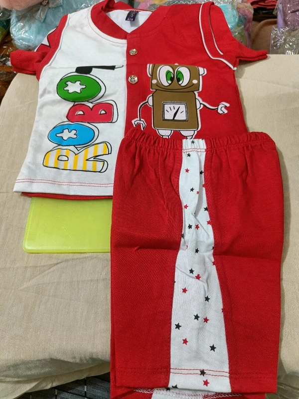Kids Boys 3 Piece Set - 1 Year, Red