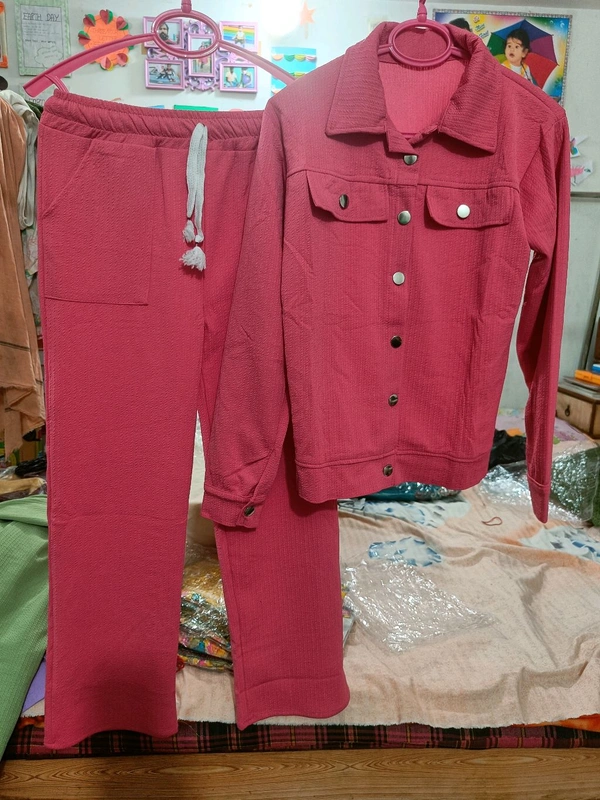 Woollen Set for Girls - Medium, Wild Watermelon