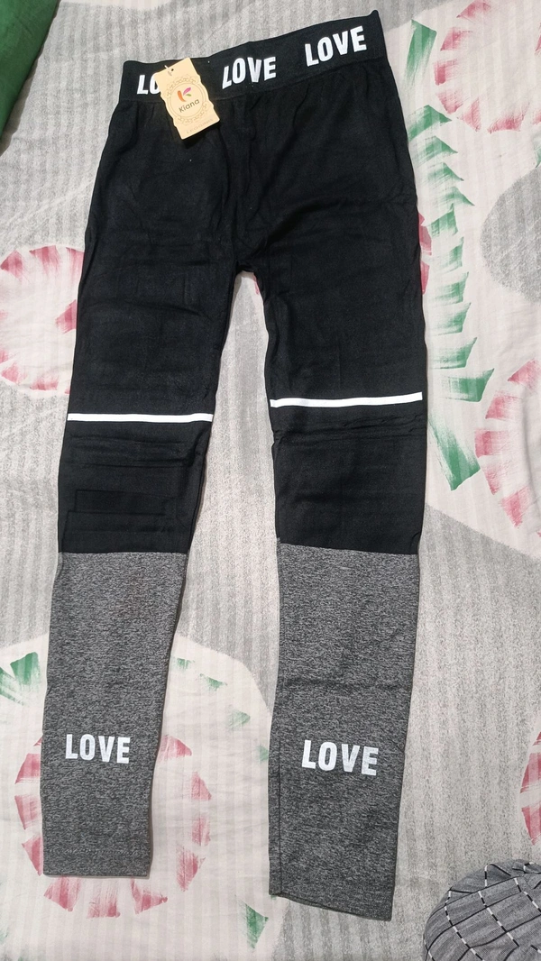 Soft Gym Leggings  - Black, Large