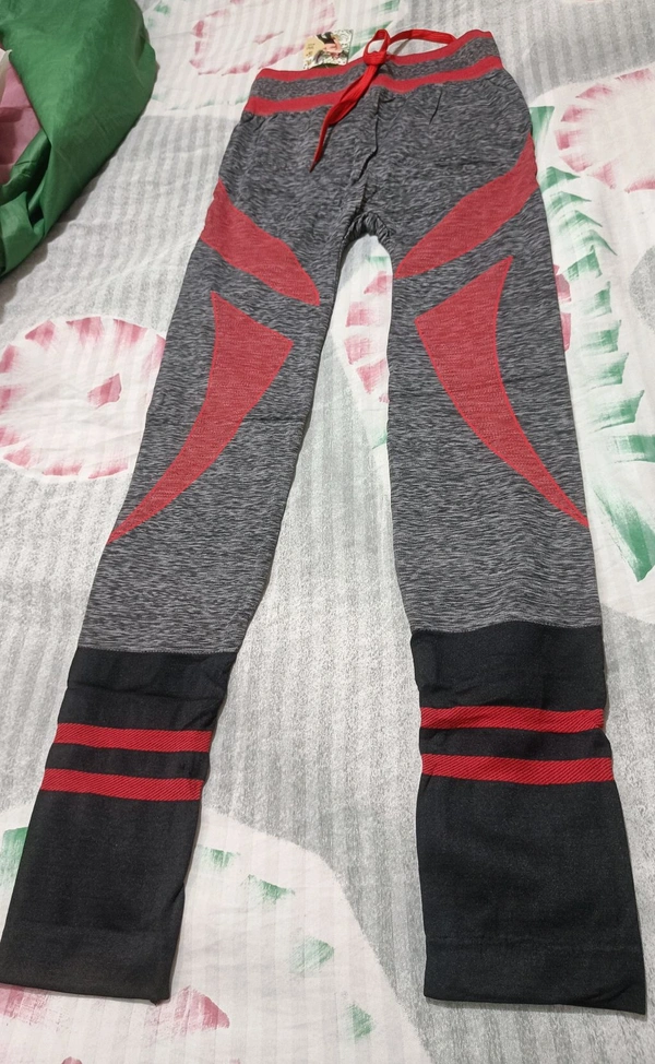 Soft Gym Leggings  - Large, Red