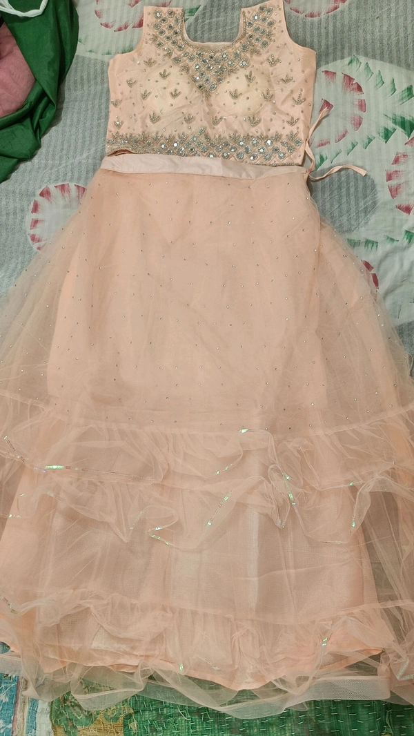 Ladies Fancy Lehanga Choli - Free Size, Lavender blush
