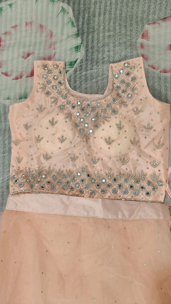 Ladies Fancy Lehanga Choli - Free Size, Lavender blush