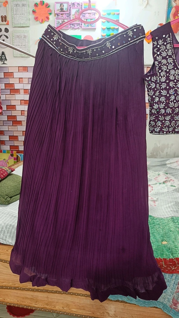 Ladies Fancy Lehanga Choli - Free Size, Purple