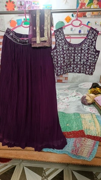 Ladies Fancy Lehanga Choli - Free Size, Purple