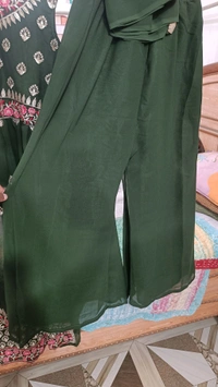 Ladies Fancy Sharara - Free Size, Blue Stone