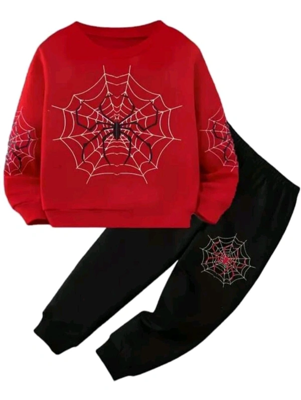 Kids Boys Spiderman Dress - Red, 4-5 Years